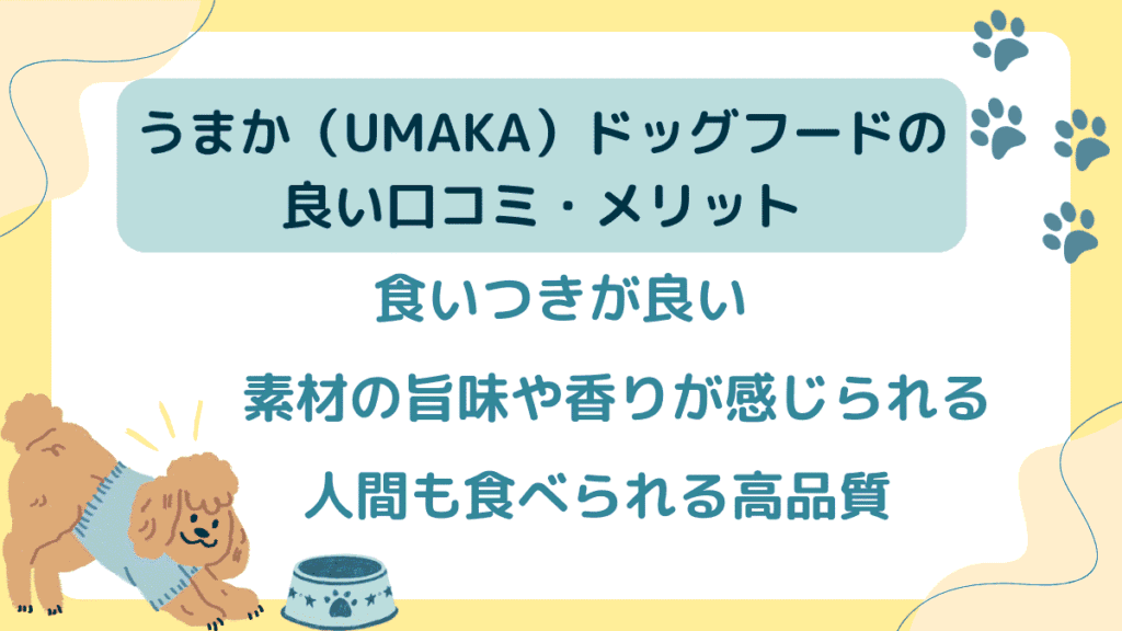 うまかドッグフードの口コミは？メリットとデメリットや原材料、解約方法を解説